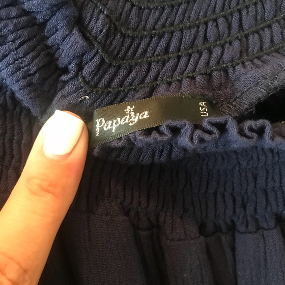 Papaya Navy Tunic - Picture 4 of 4